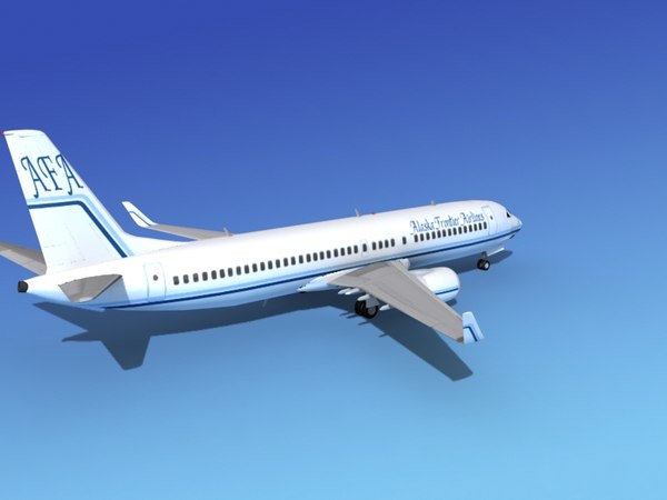 3d model boeing 737-800 737