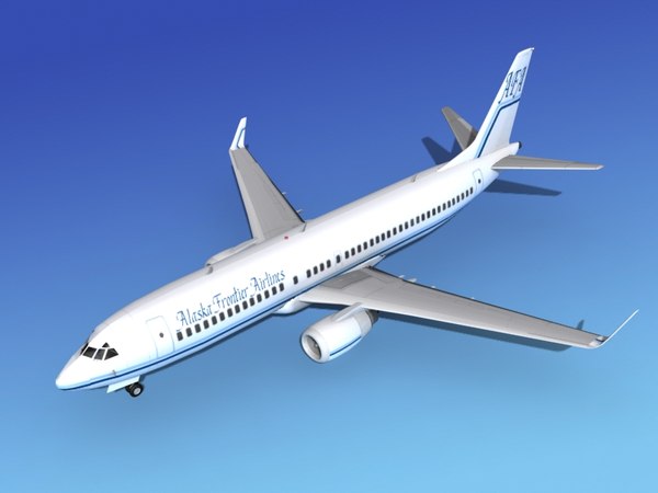 3d model boeing 737-800 737
