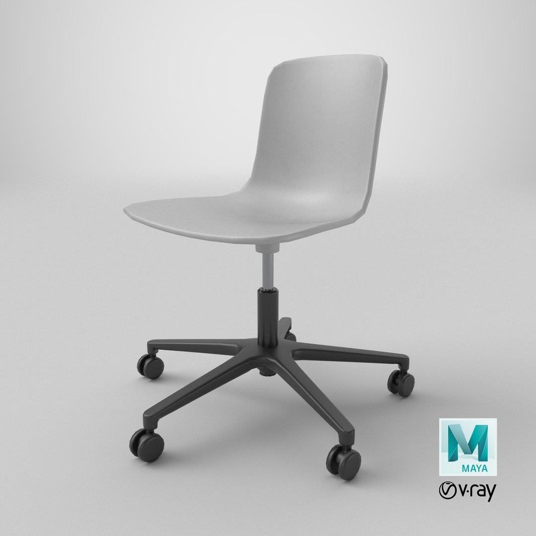 Hal Studio Chair White - Modern PBR Office Chair model https://p.turbosquid.com/ts-thumb/Z8/PD5j9F/oq/stemcell_maya_vray_render/png/1765224584/1920x1080/fit_q87/25d40f3682dcf7c0e07429c314f140d4ad3ce864/stemcell_maya_vray_render.jpg