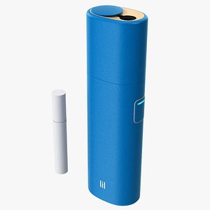 iqos lil solid blue model