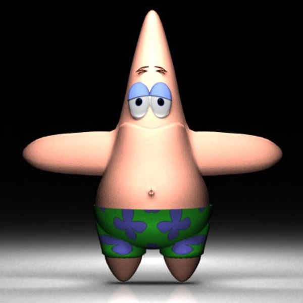 patrick 3d model