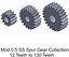 MOD 0.5 SS Spur Gear  Collection