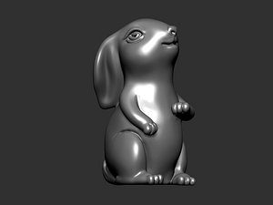 3D rabbit 2