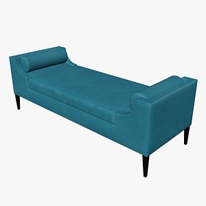 3D Daybed Sofa model