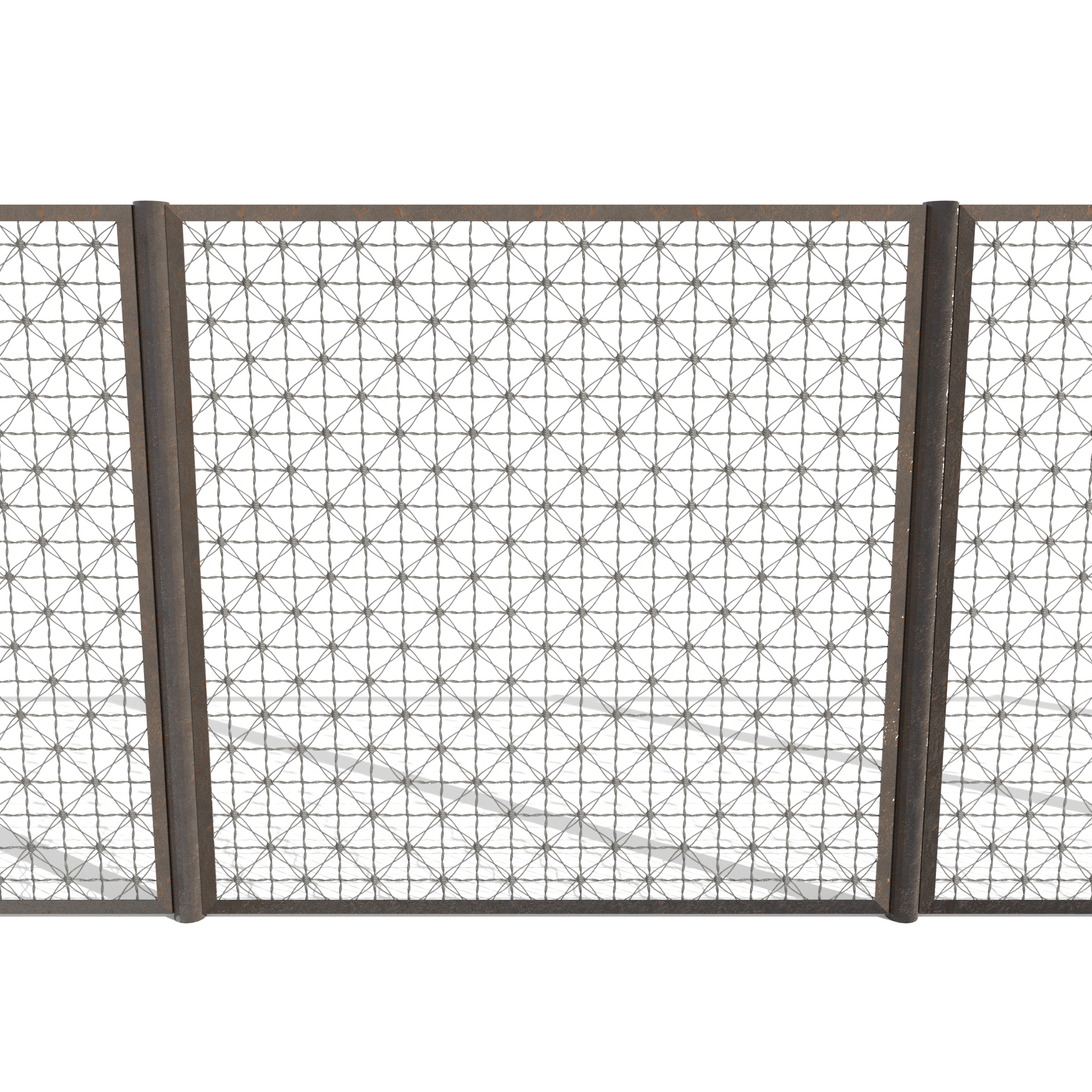 10 fence pack 2 3D model - TurboSquid 1528783