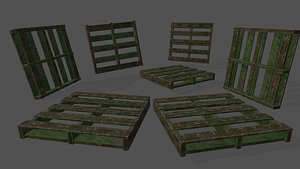 wood pallet model
