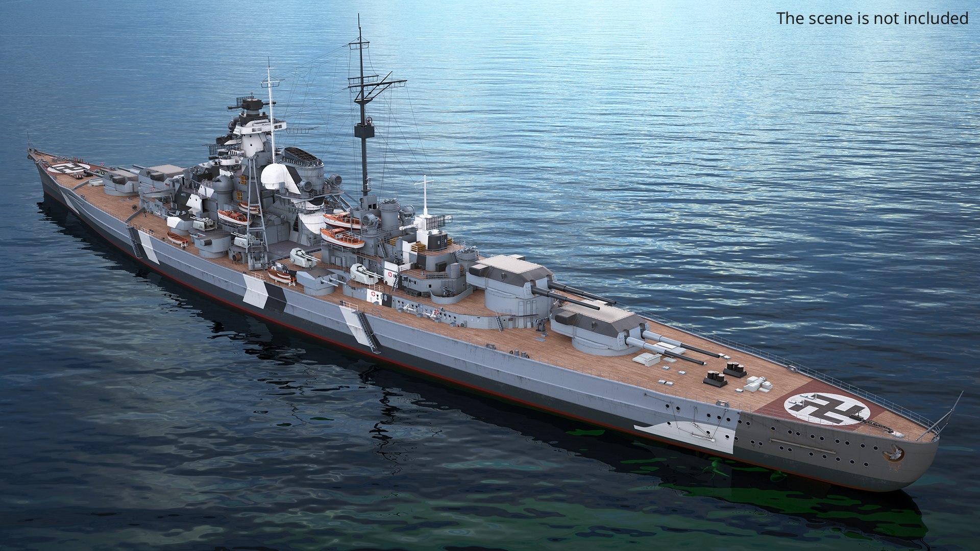 Bismarck Kriegsmarine Warship with Optical Illusion Paint 1941 Gray Rigged 3D model https://p.turbosquid.com/ts-thumb/Z8/kqKi2U/VJ/bismarck_kriegsmarine_warship_with_optical_illusion_paint_1941_gray_rigged_004/jpg/1755559600/1920x1080/fit_q87/83c0a295fad33ed0072bd81c7ff0b3468cdaea74/bismarck_kriegsmarine_warship_with_optical_illusion_paint_1941_gray_rigged_004.jpg