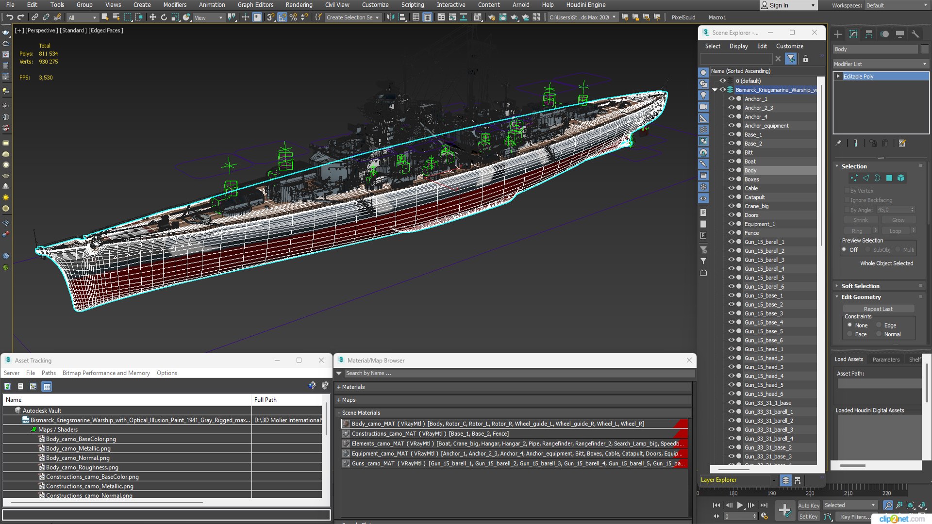 Bismarck Kriegsmarine Warship with Optical Illusion Paint 1941 Gray Rigged 3D model https://p.turbosquid.com/ts-thumb/Z8/kqKi2U/k2/bismarck_kriegsmarine_warship_with_optical_illusion_paint_1941_gray_rigged_033/jpg/1755559710/1920x1080/fit_q87/fc33ddaa886e713669762d1daea545eb2740eeae/bismarck_kriegsmarine_warship_with_optical_illusion_paint_1941_gray_rigged_033.jpg