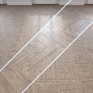 3D Parquet - Laminate - Wooden floor 3 in 1