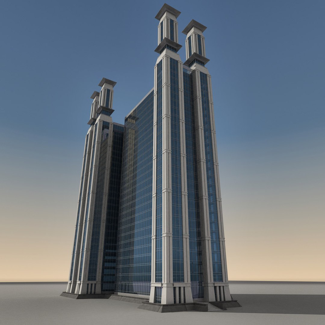 Modern Building 3d Max