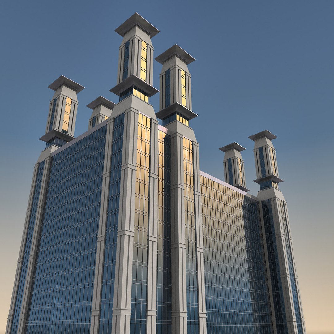 Modern Building 3d Max