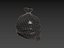 Black Trash Bag