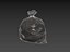 Black Trash Bag