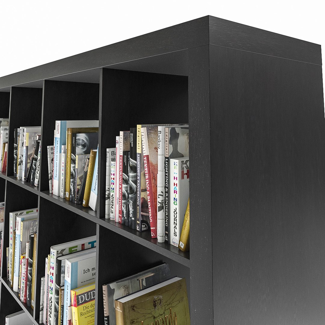 Max Ikea Expedit Shelf Books