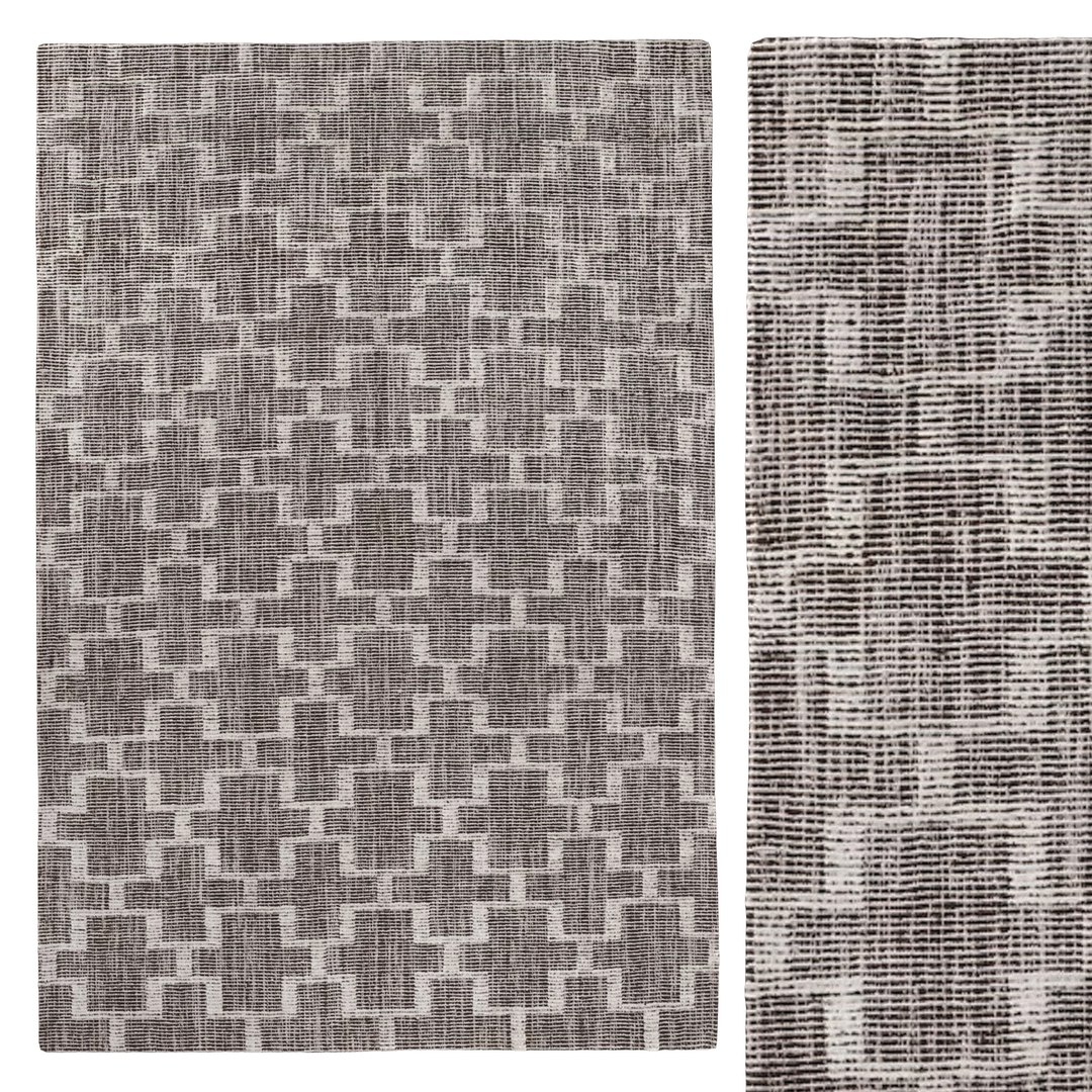 3D DAMINI PERFORMANCE RUG Brown Model - TurboSquid 2201630