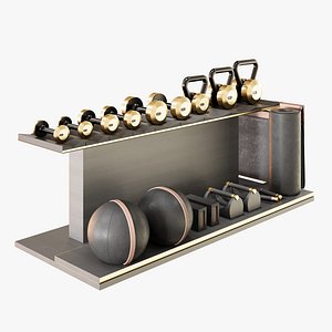Gym Equipment 3D model