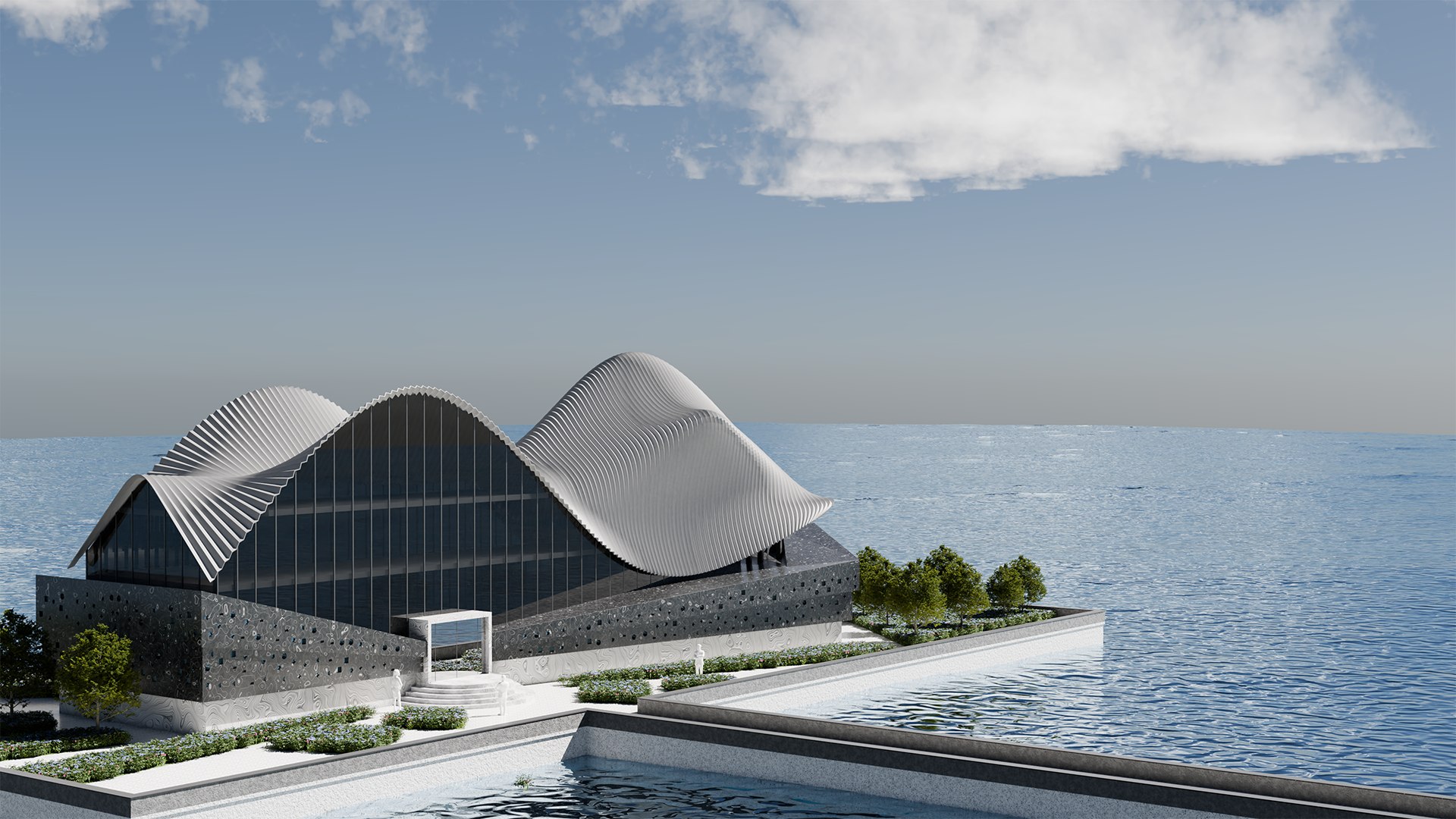 Organic Architecture Model 3D Model - TurboSquid 2215641