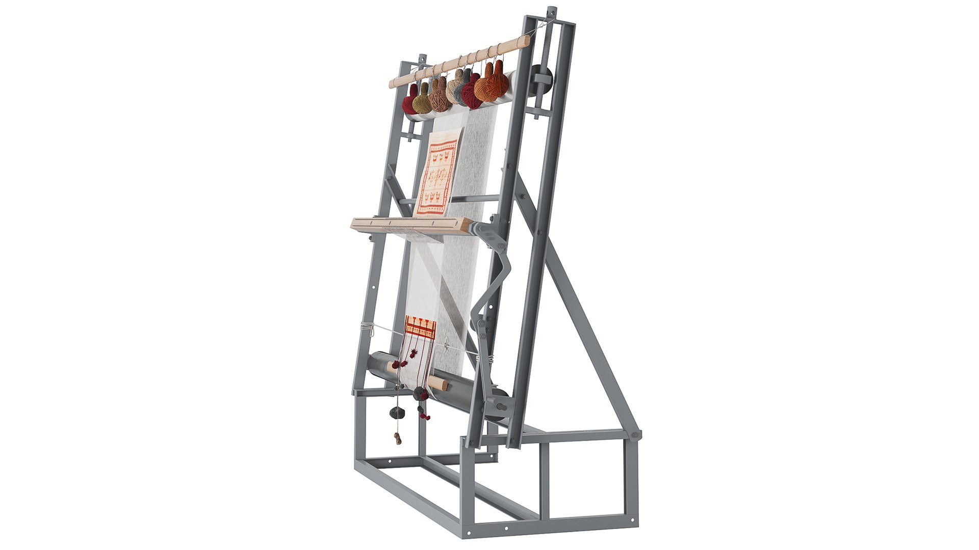 Weaving Machine Model - TurboSquid 2206311