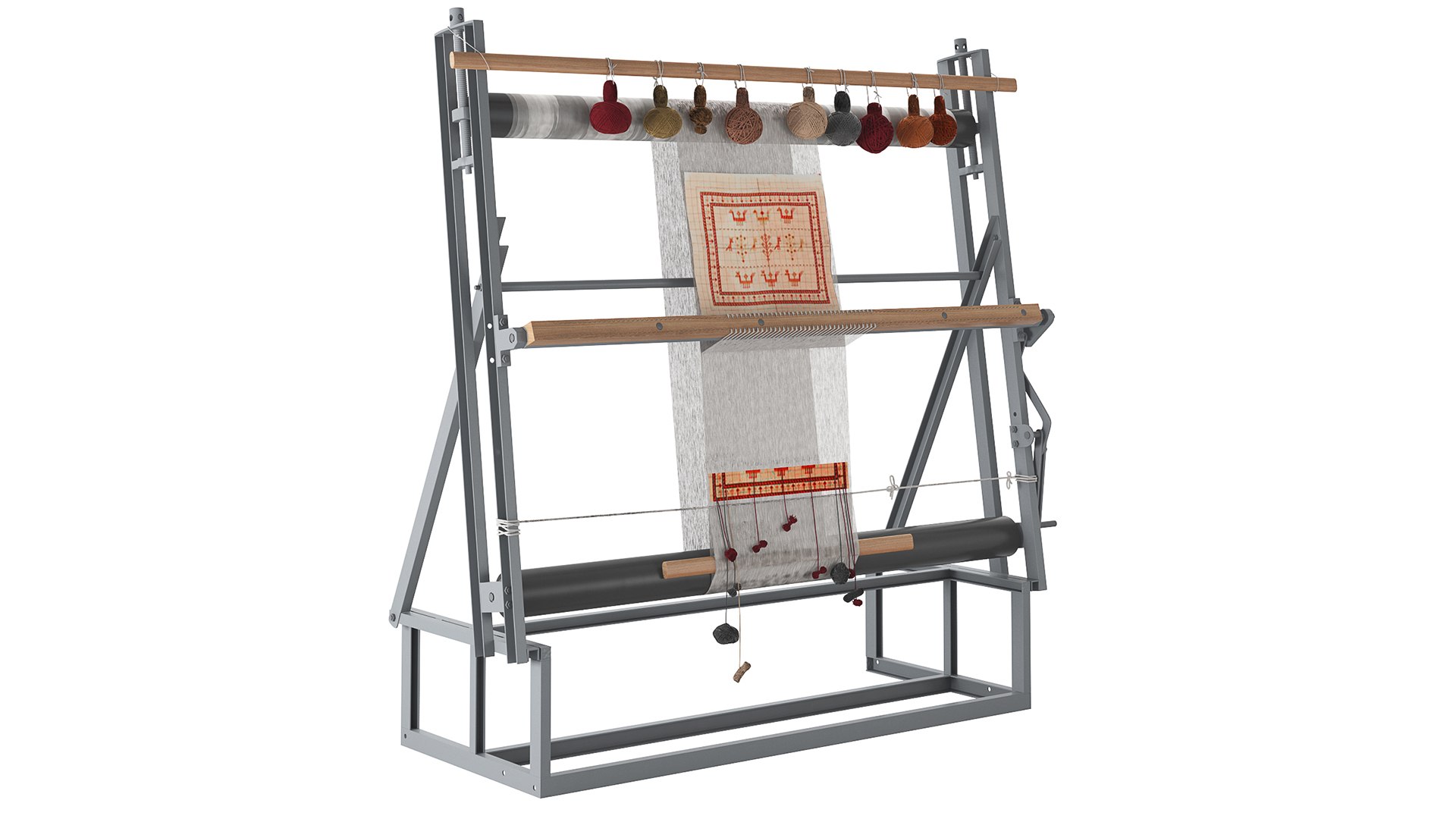 Weaving Machine Model - TurboSquid 2206311