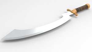 egyptian khopesh 3D