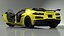 Chevy Corvette Z0 amarillo 2023 Coupé aparejado