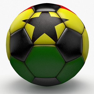 3d model soccerball pro ball black