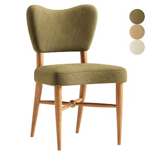 3D Pierce Ward Dining Chair model