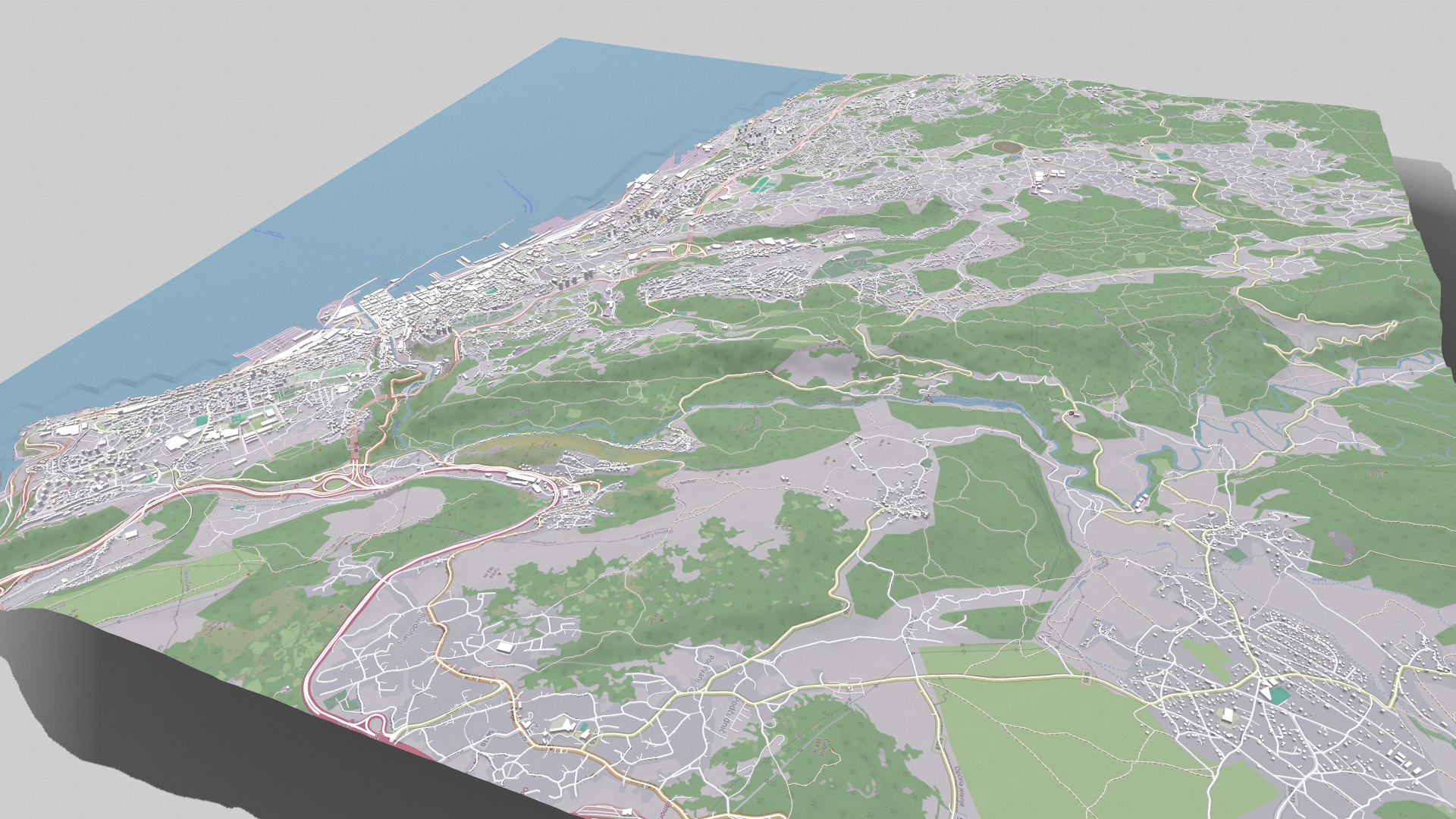 Cityscape Rijeka Croatia 3D Model - TurboSquid 2210958