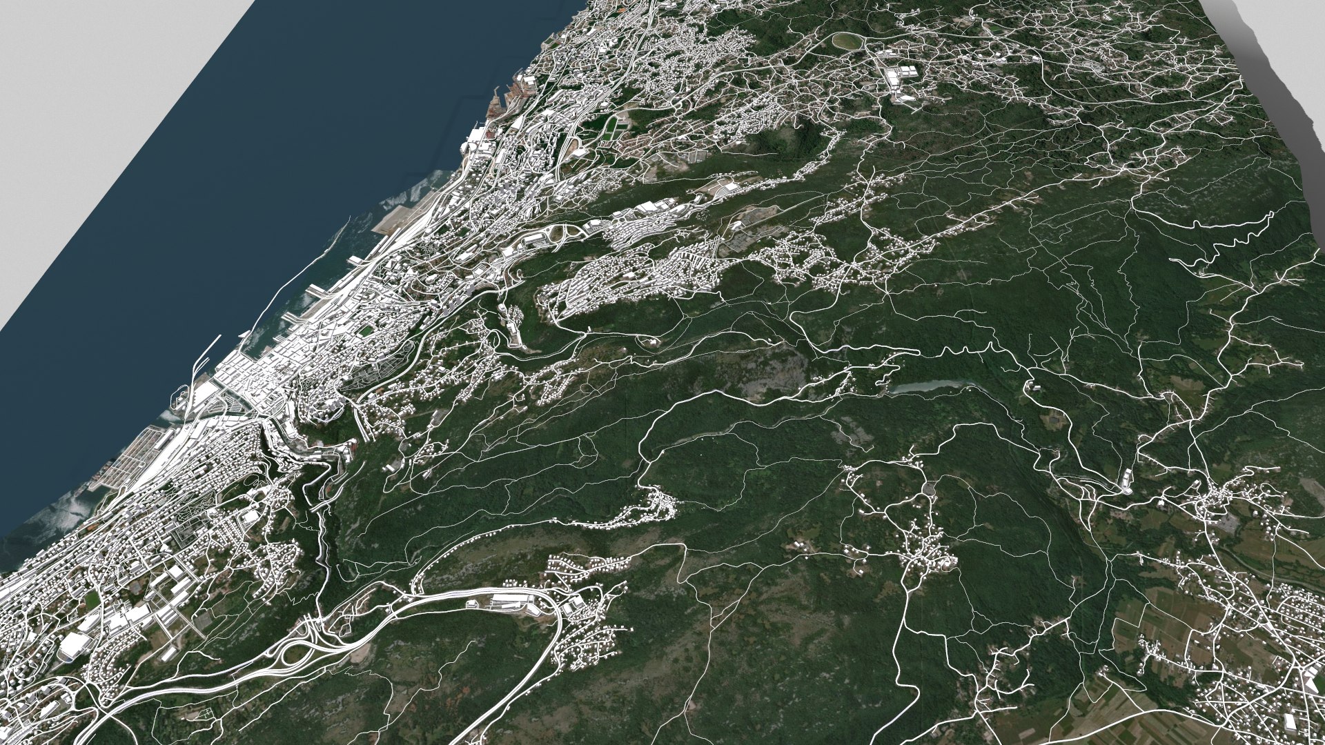 Cityscape Rijeka Croatia 3D Model - TurboSquid 2210958