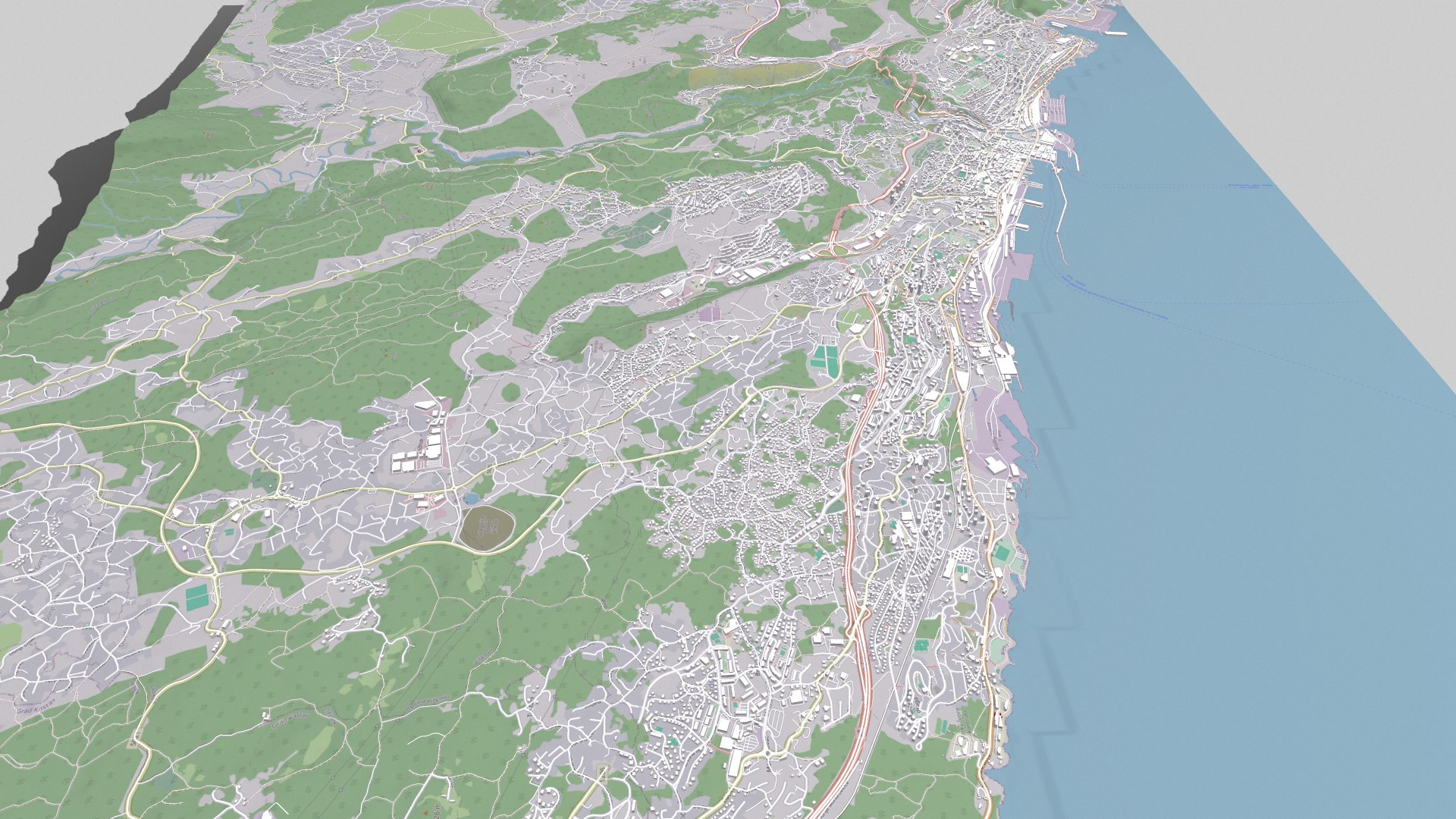 Cityscape Rijeka Croatia 3D Model - TurboSquid 2210958