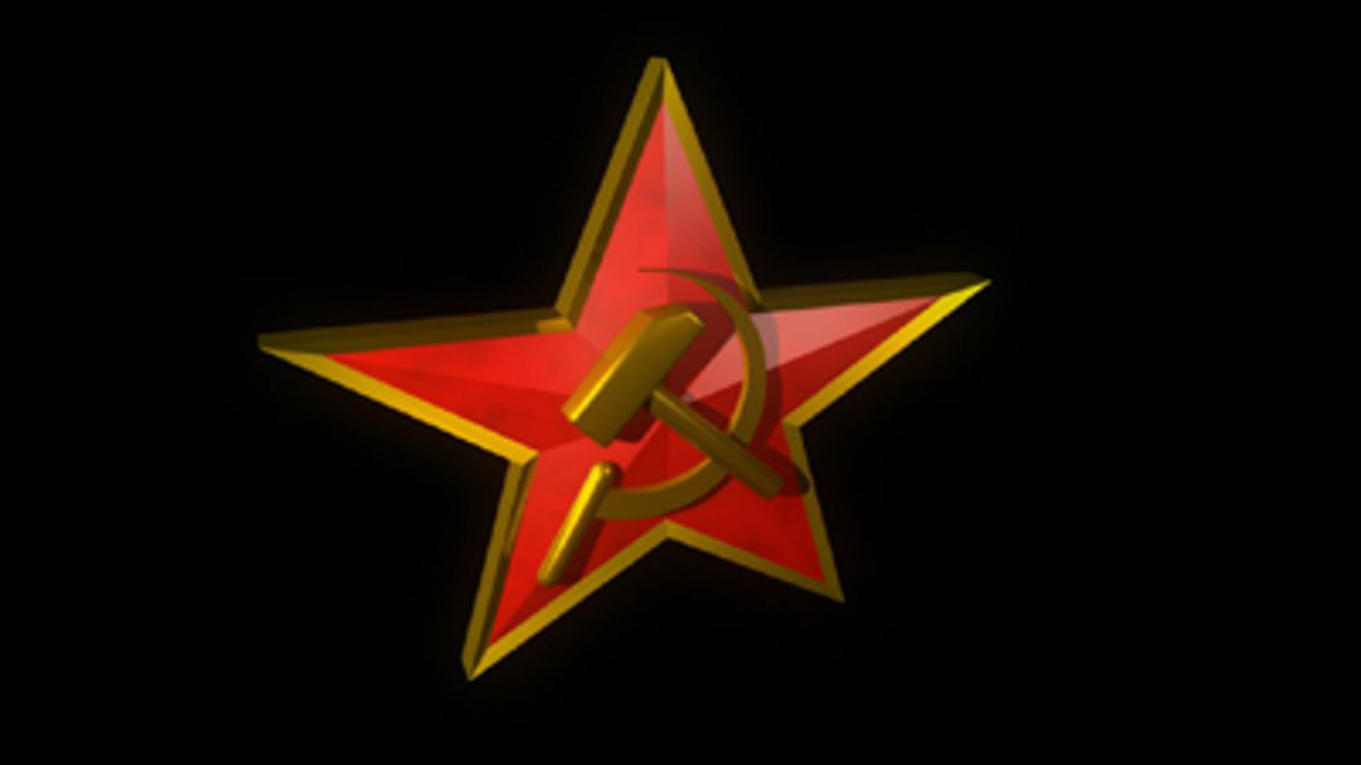 3d Model Sovjet Star