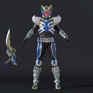 3D rboot mecha armor