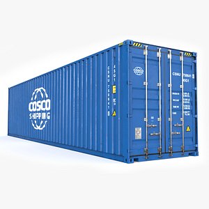 40 ft High Cube COSCO shipping container