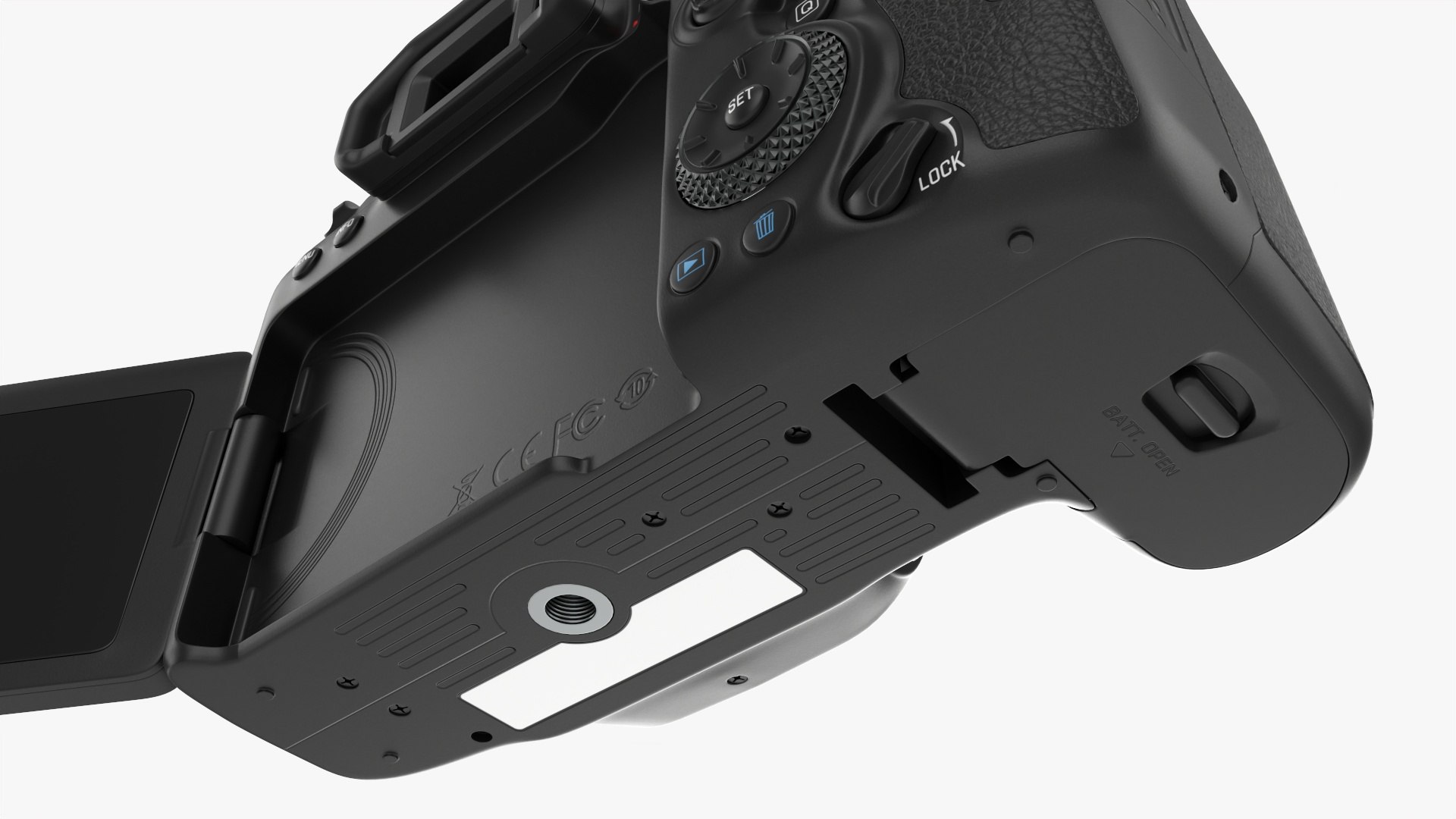 3D Model DSLR Camera Body Open - TurboSquid 1716644