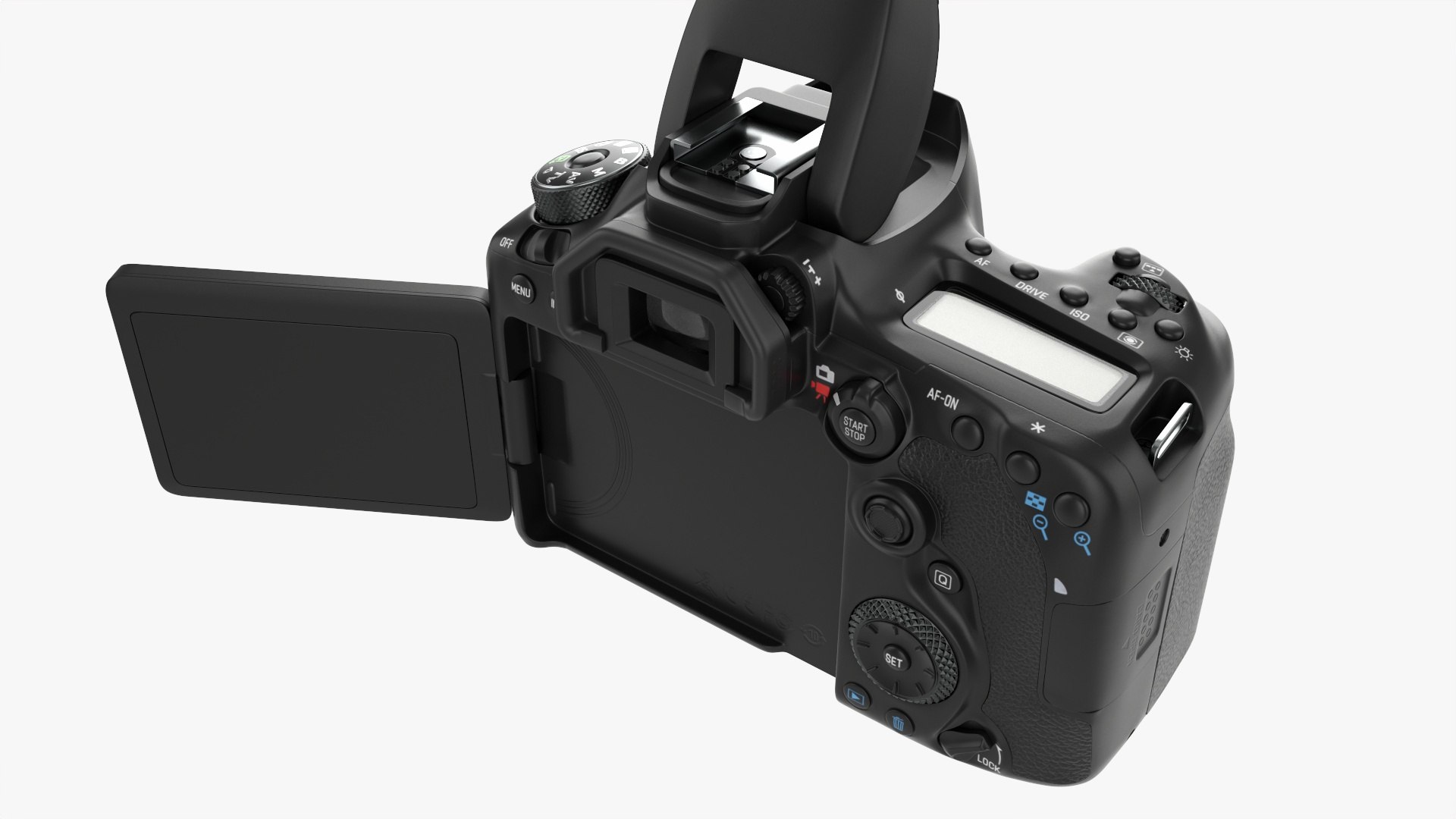 3D Model DSLR Camera Body Open - TurboSquid 1716644
