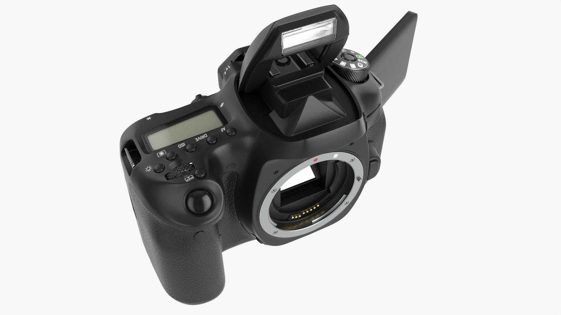 3D Model DSLR Camera Body Open - TurboSquid 1716644
