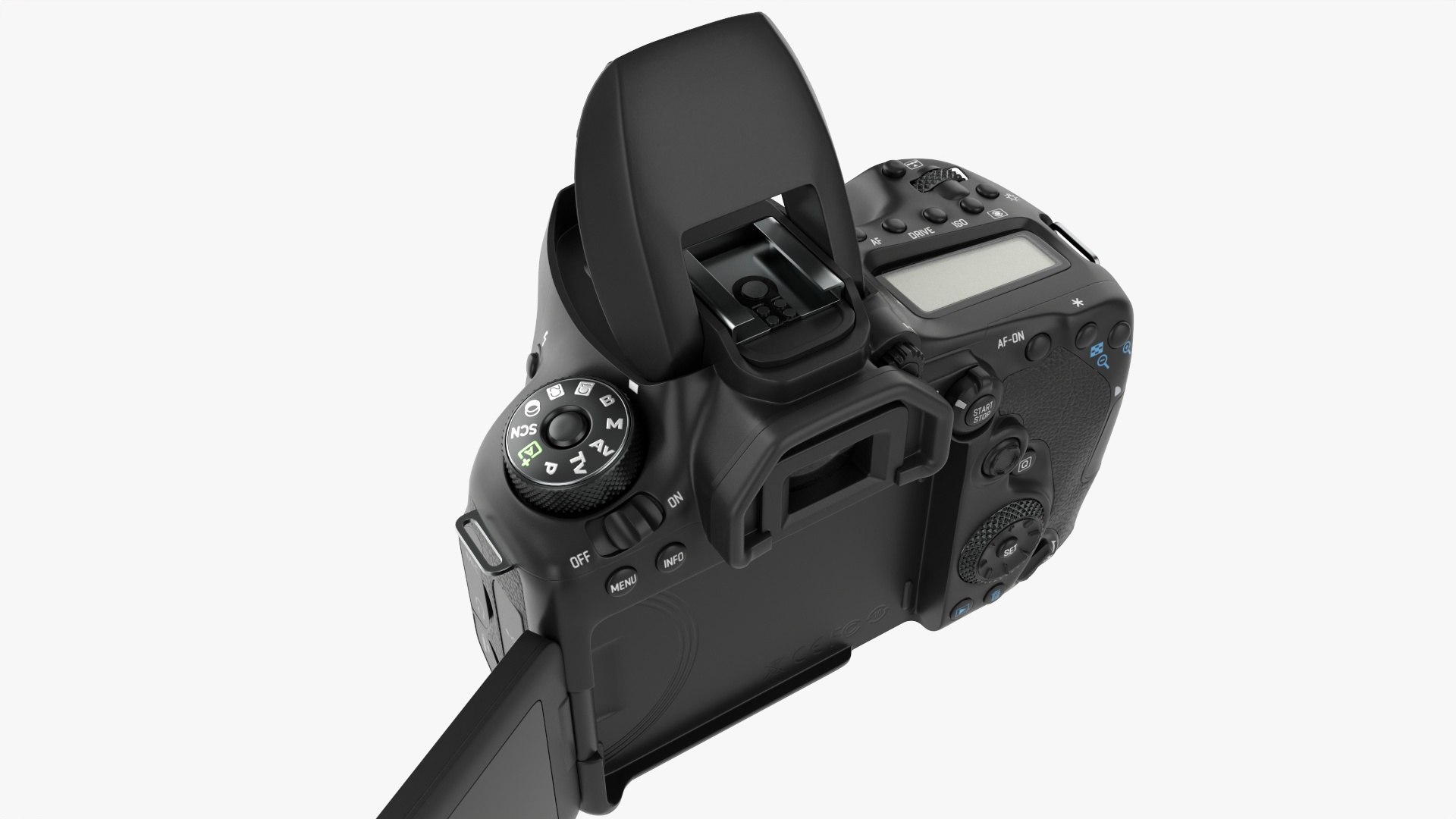 3D Model DSLR Camera Body Open - TurboSquid 1716644