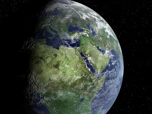 earth 3d model