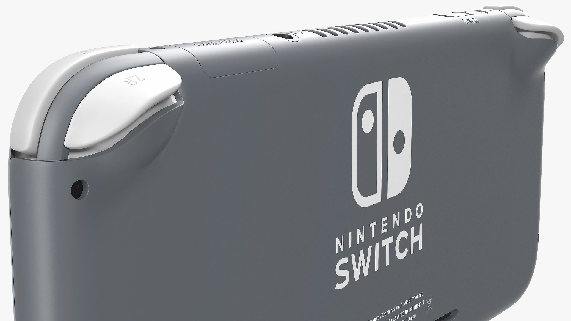 Nintendo Switch Lite Gray 3D Model - TurboSquid 1462570