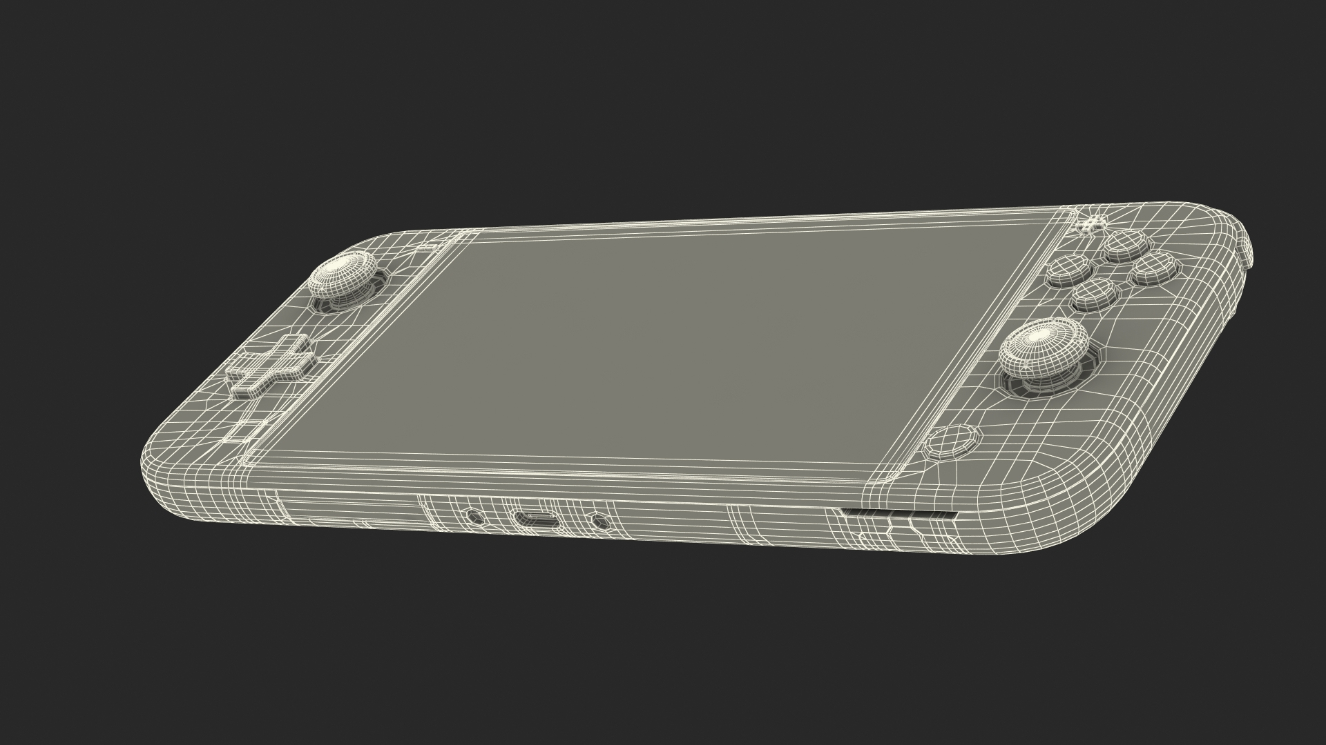 Nintendo Switch Lite Gray 3D Model - TurboSquid 1462570