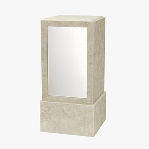 3D model column mirror