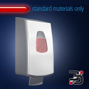 3d soap dispenser
