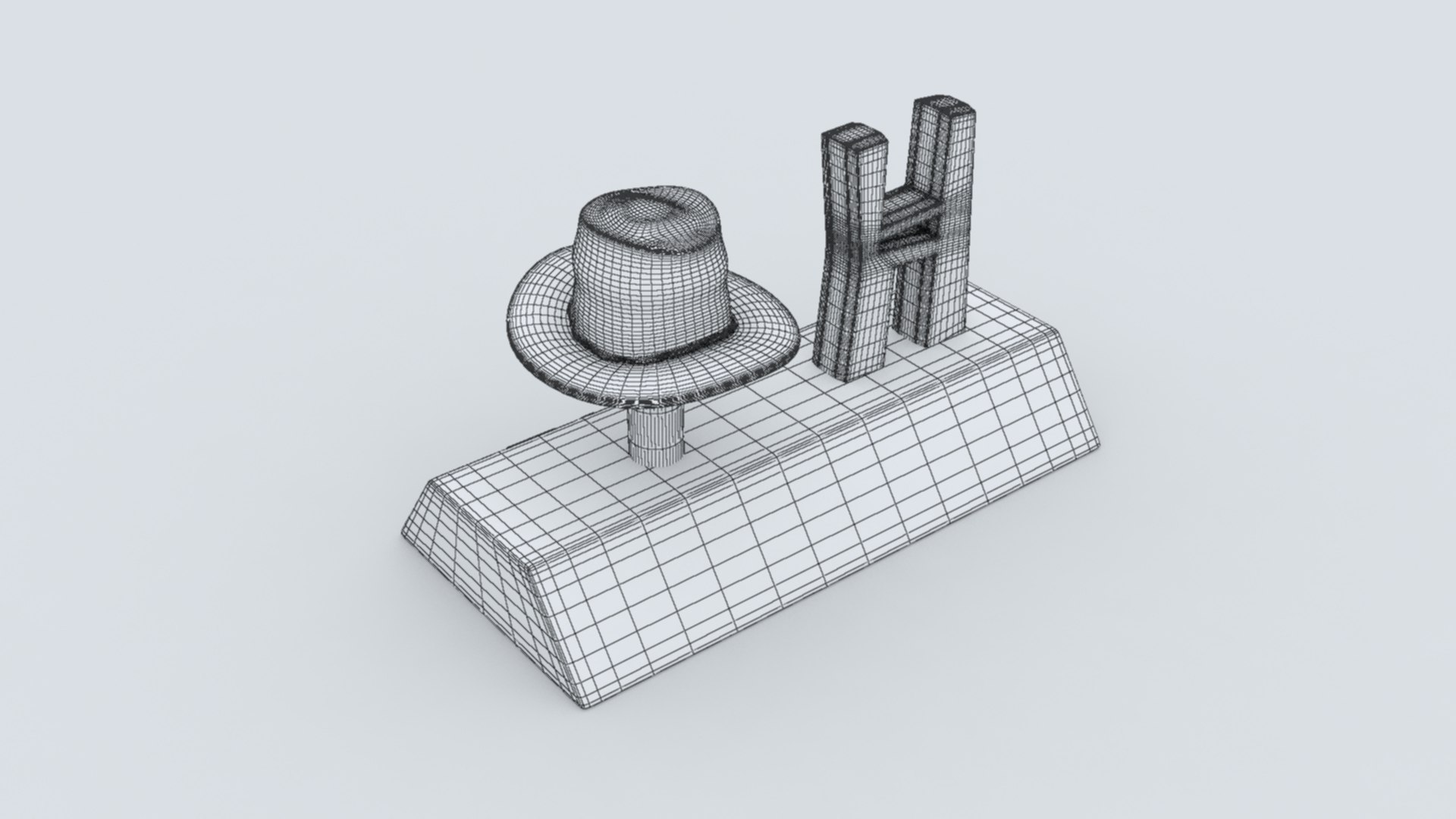 3D h hat model https://p.turbosquid.com/ts-thumb/Z9/MQA2qB/WR/07/jpg/1612270708/1920x1080/fit_q87/d377164db80c439af9552d026c2ff6ee4f82f107/07.jpg