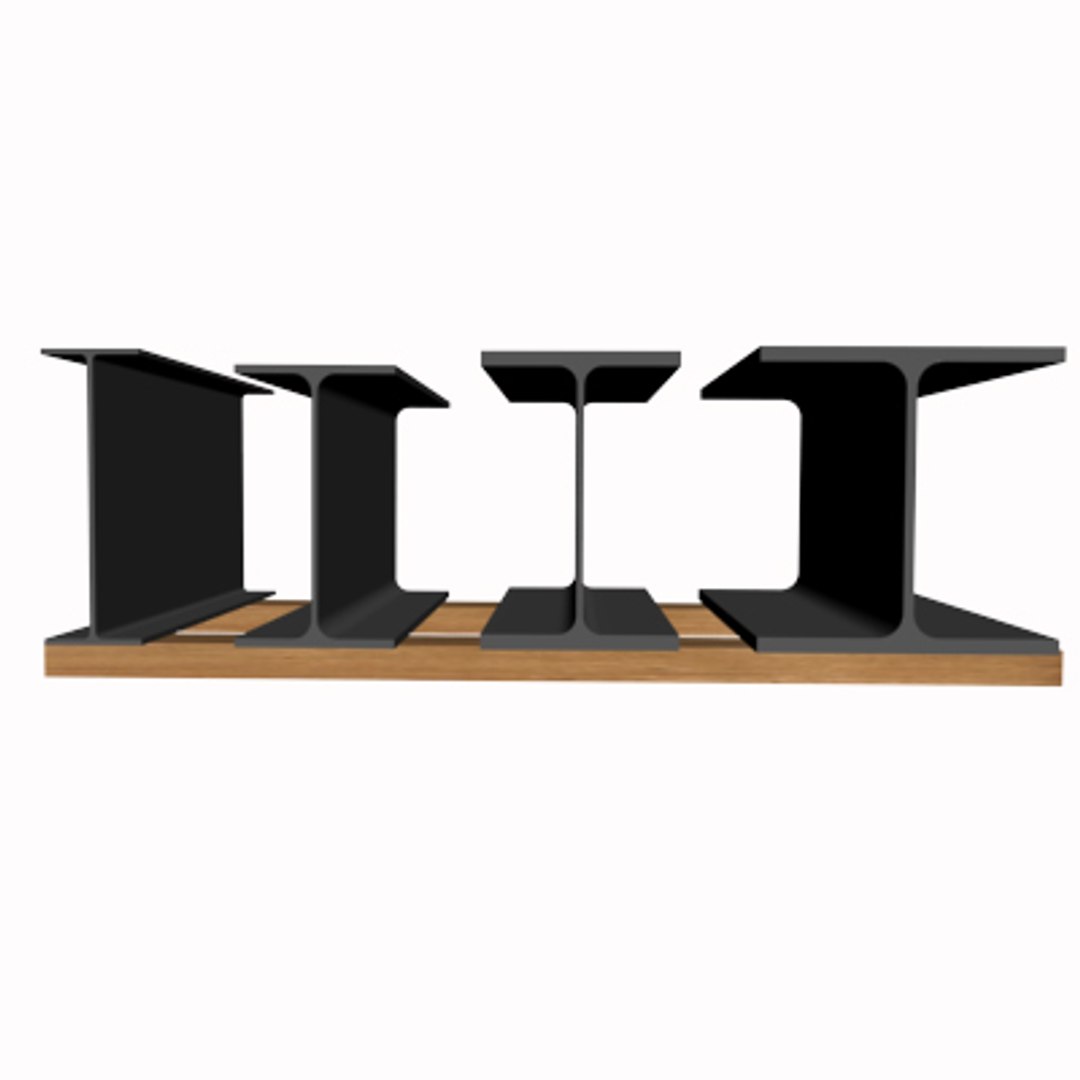 W12 Wide Flange Beam 3d Model
