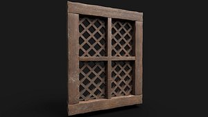 Window Medieval M3 3D model
