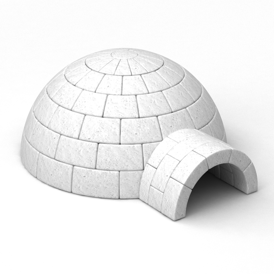 3ds Max Igloo House