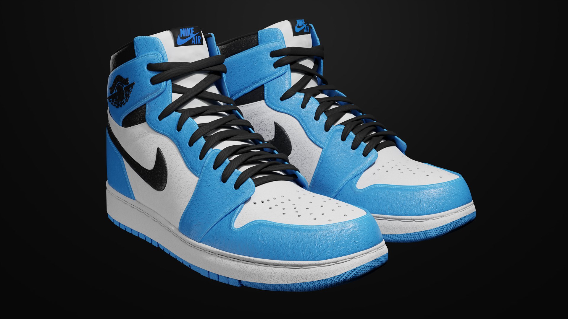 3D Nike Air Jordan Model - TurboSquid 1923686