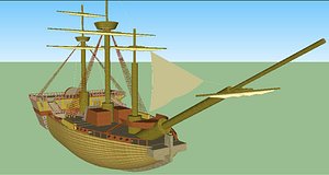 pirates ship 3ds