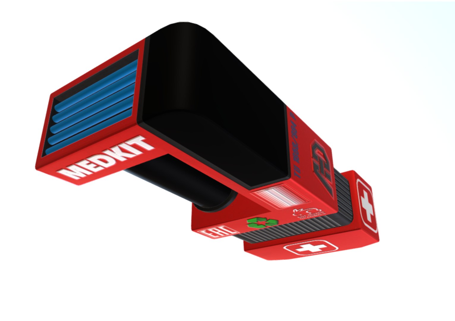 Medkit Stimulator Model - TurboSquid 1449933