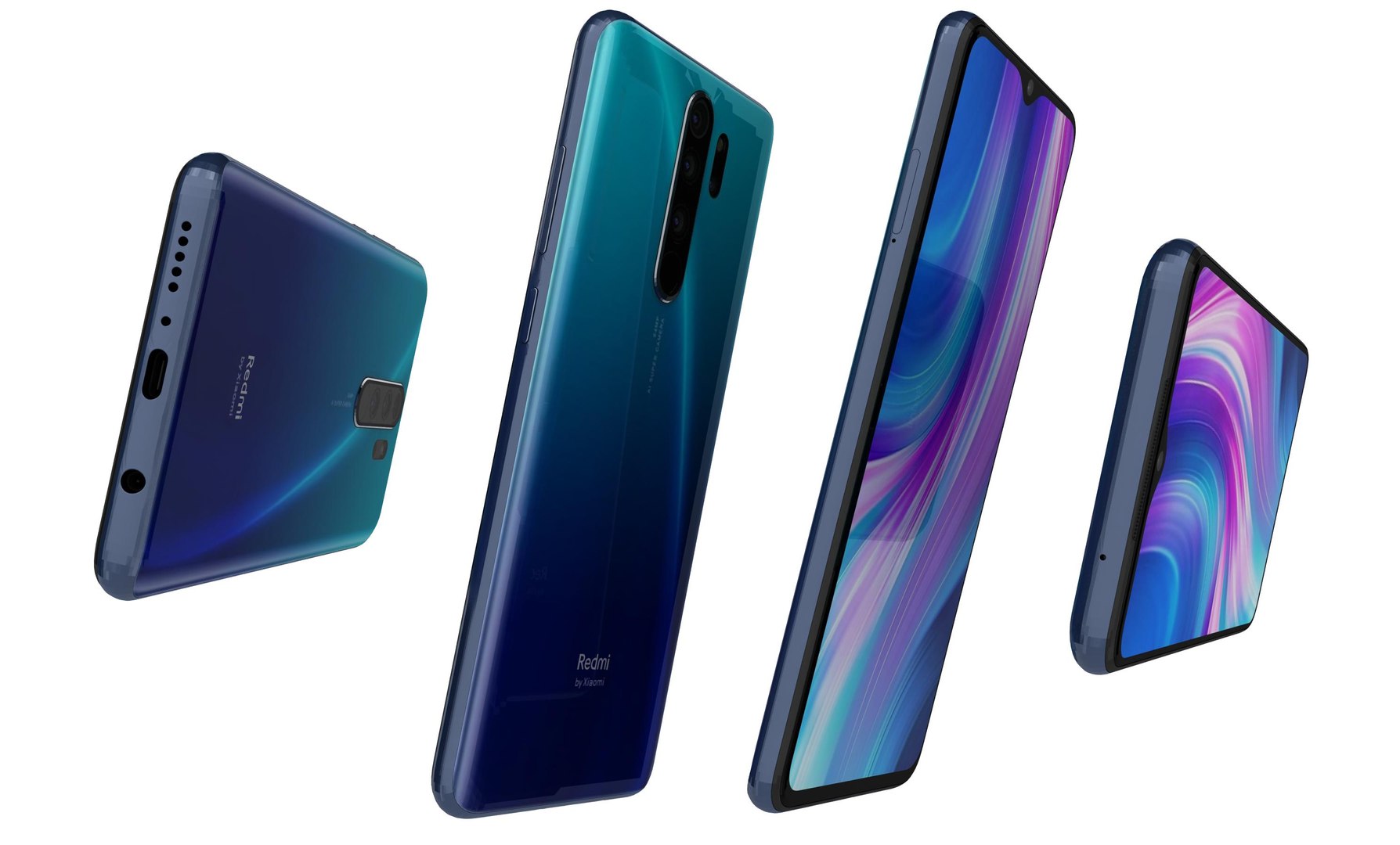3D xiaomi redmi note 8 model - TurboSquid 1479298